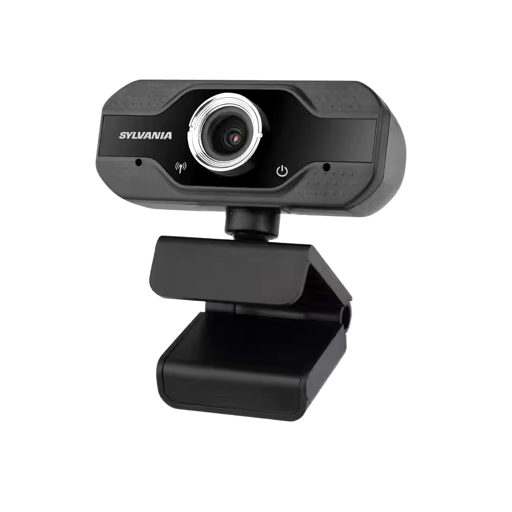 Sylvania SWCM230 1080p Webcam, Black