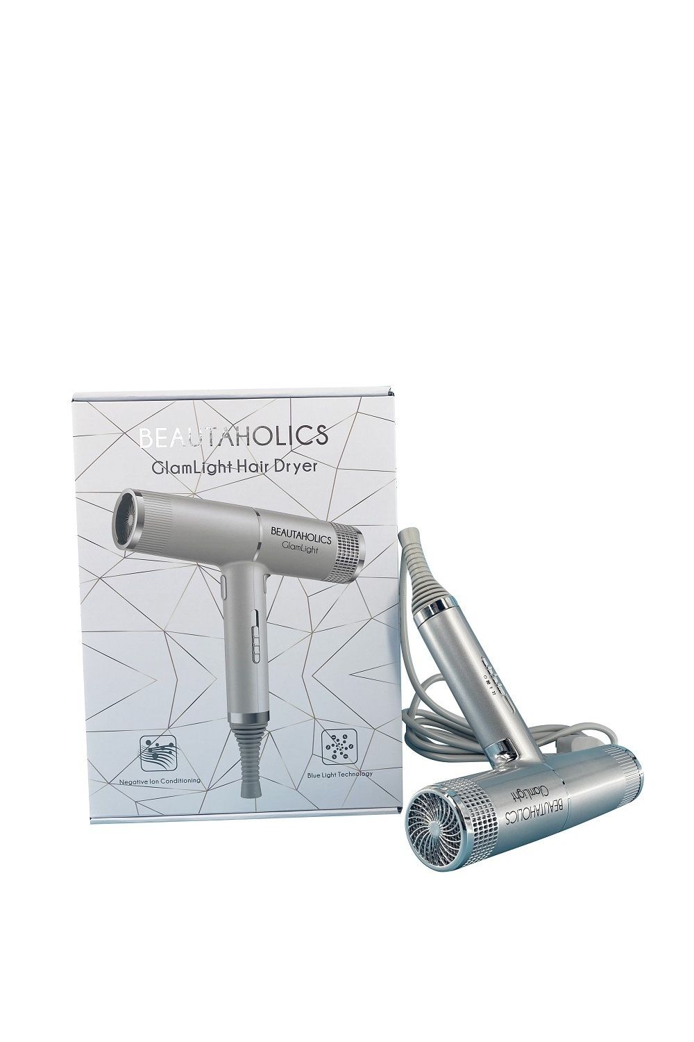 Beautaholics GlamLight Blue Light Ultra Lightweight Hair Dryer