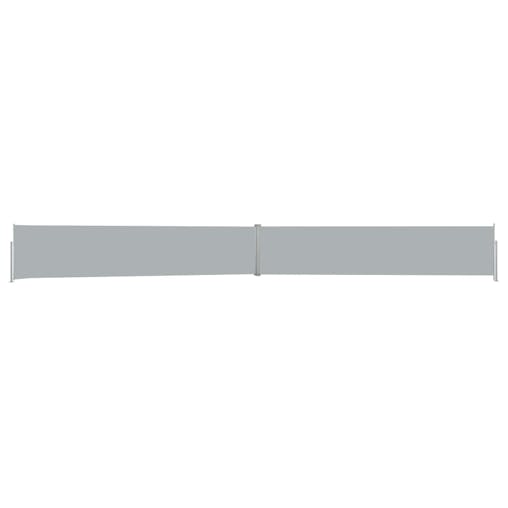 NNEVL Patio Retractable Side Awning 170x1200 cm Anthracite