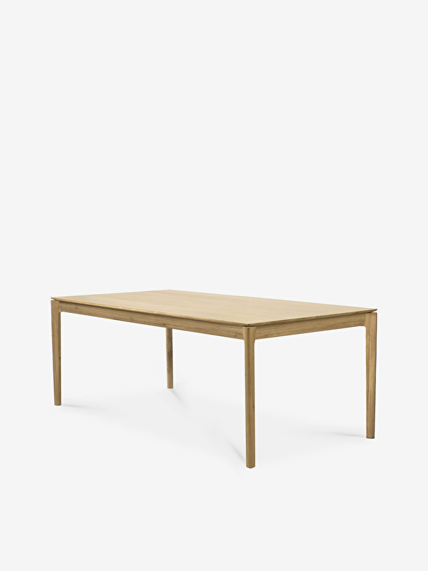 Table a rallonge bok - ethnicraft chene clair