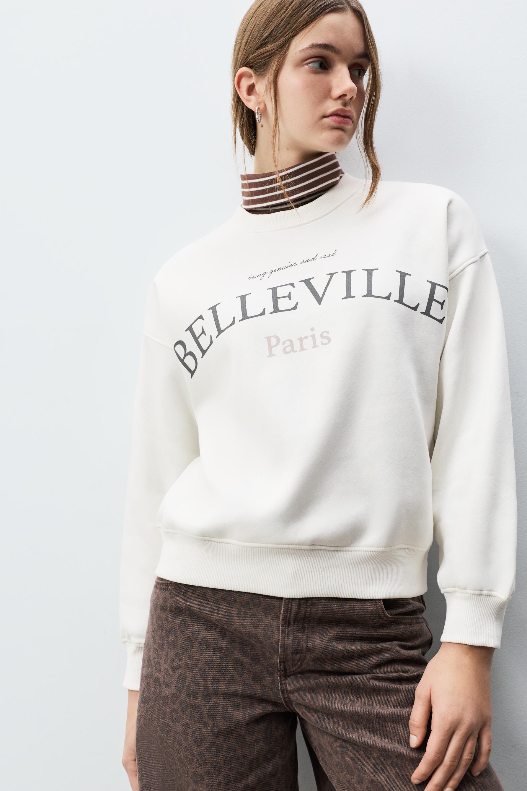 Sudadera estampada
