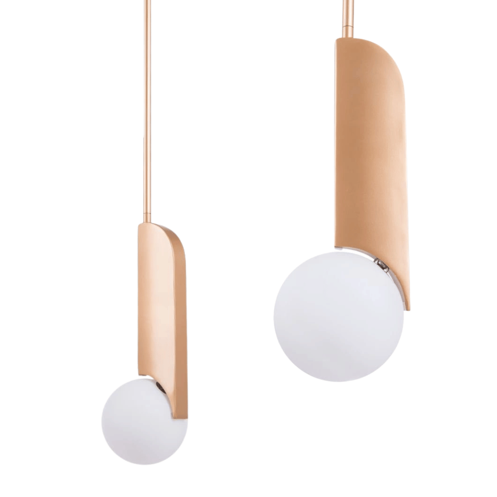 Lampa Wisząca ARNOD 1 Sufitowa Prosta Zawieszka Kula Minimalizm