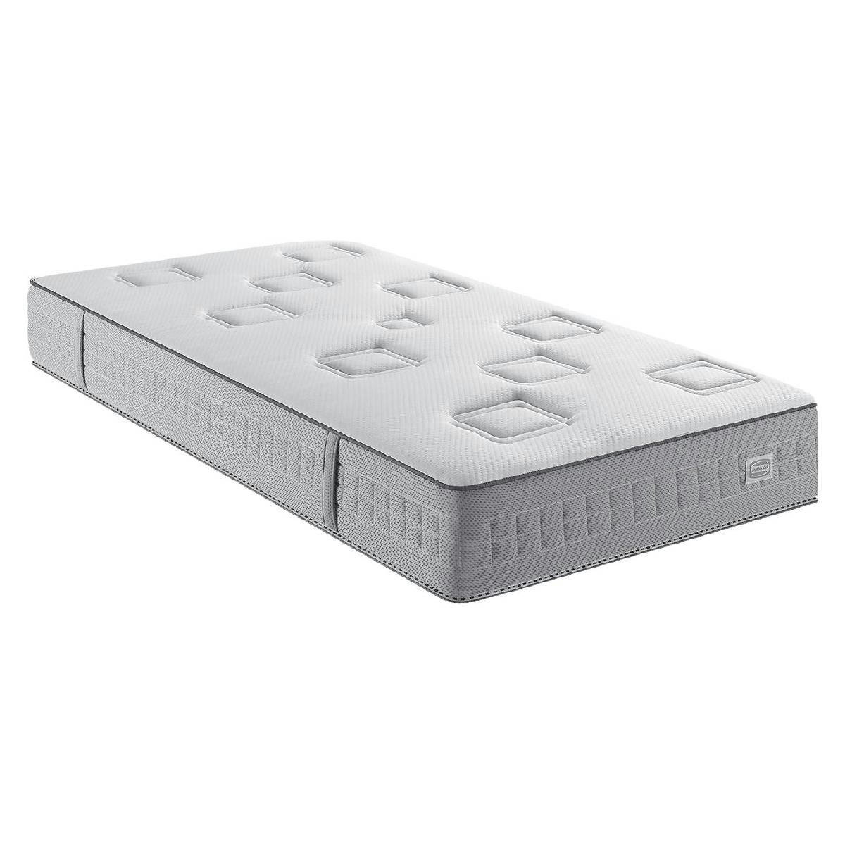 EQUILIBRE - Matelas EQUILIBRE 90x200, ressort ensachés, ferme, H25