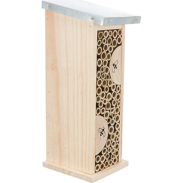 Hôtel pour abeille Hauteur 30 largeur 9.5 profondeur 14 cm.