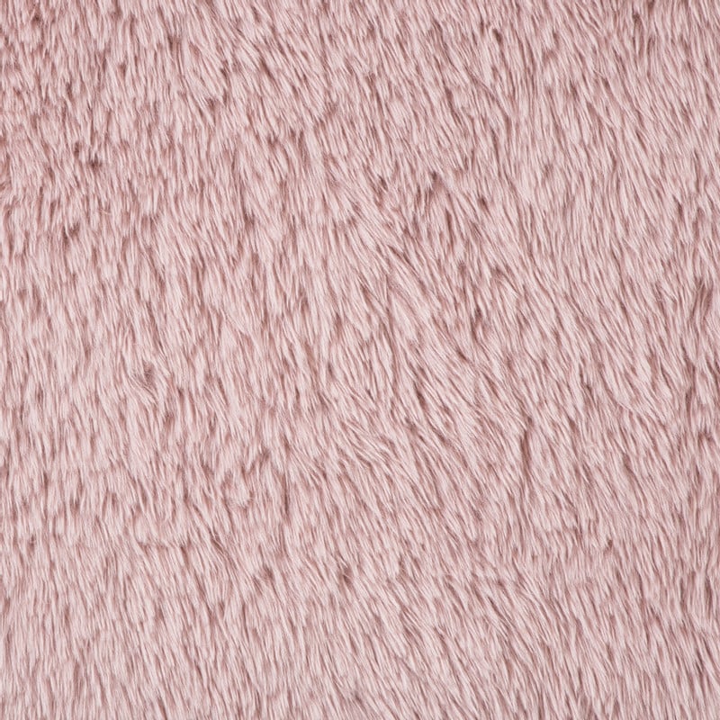 Vloerkleed fluffy ovaal - roze - 120x180 cm