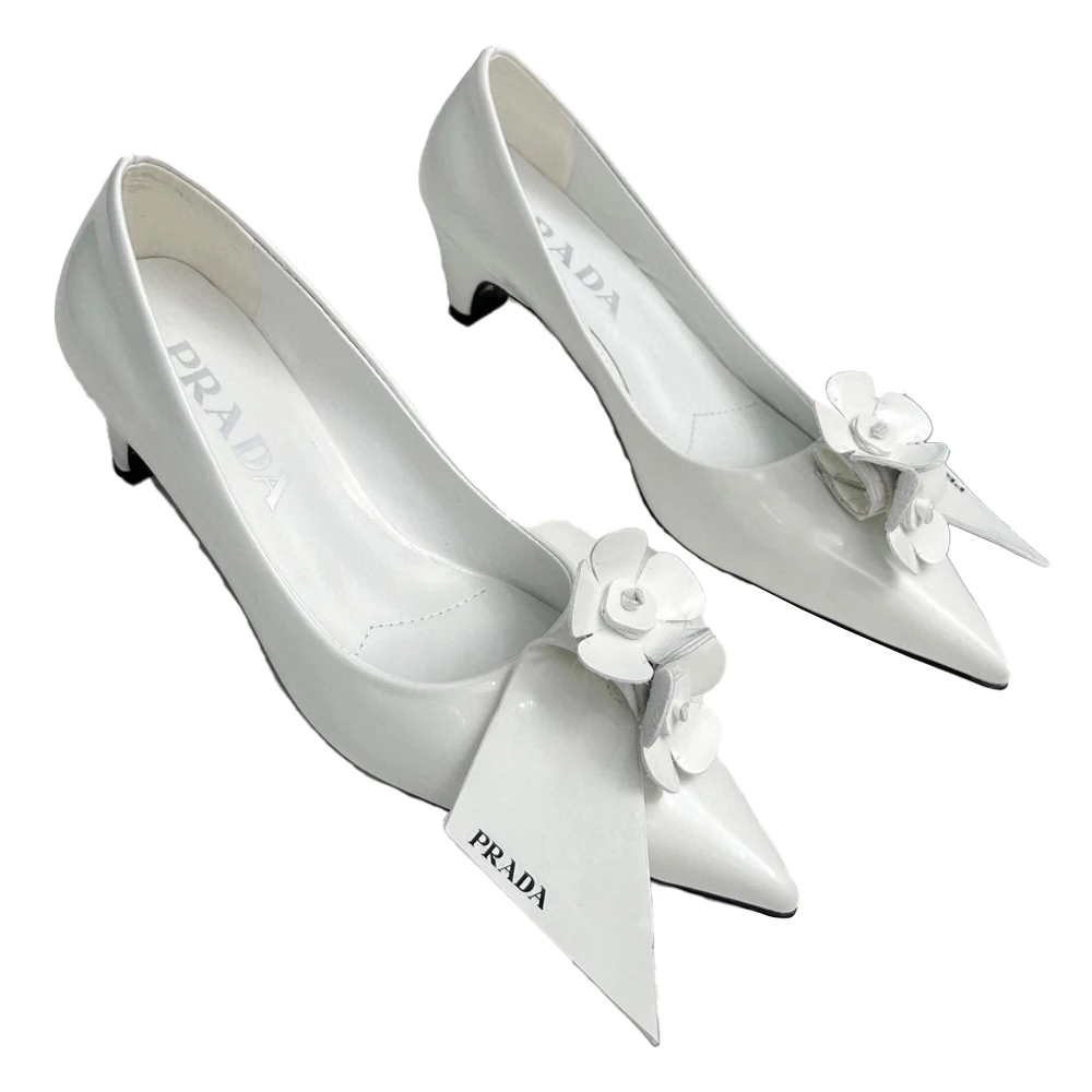 Prada  Patent Leather Flip-flops Sandals Slide