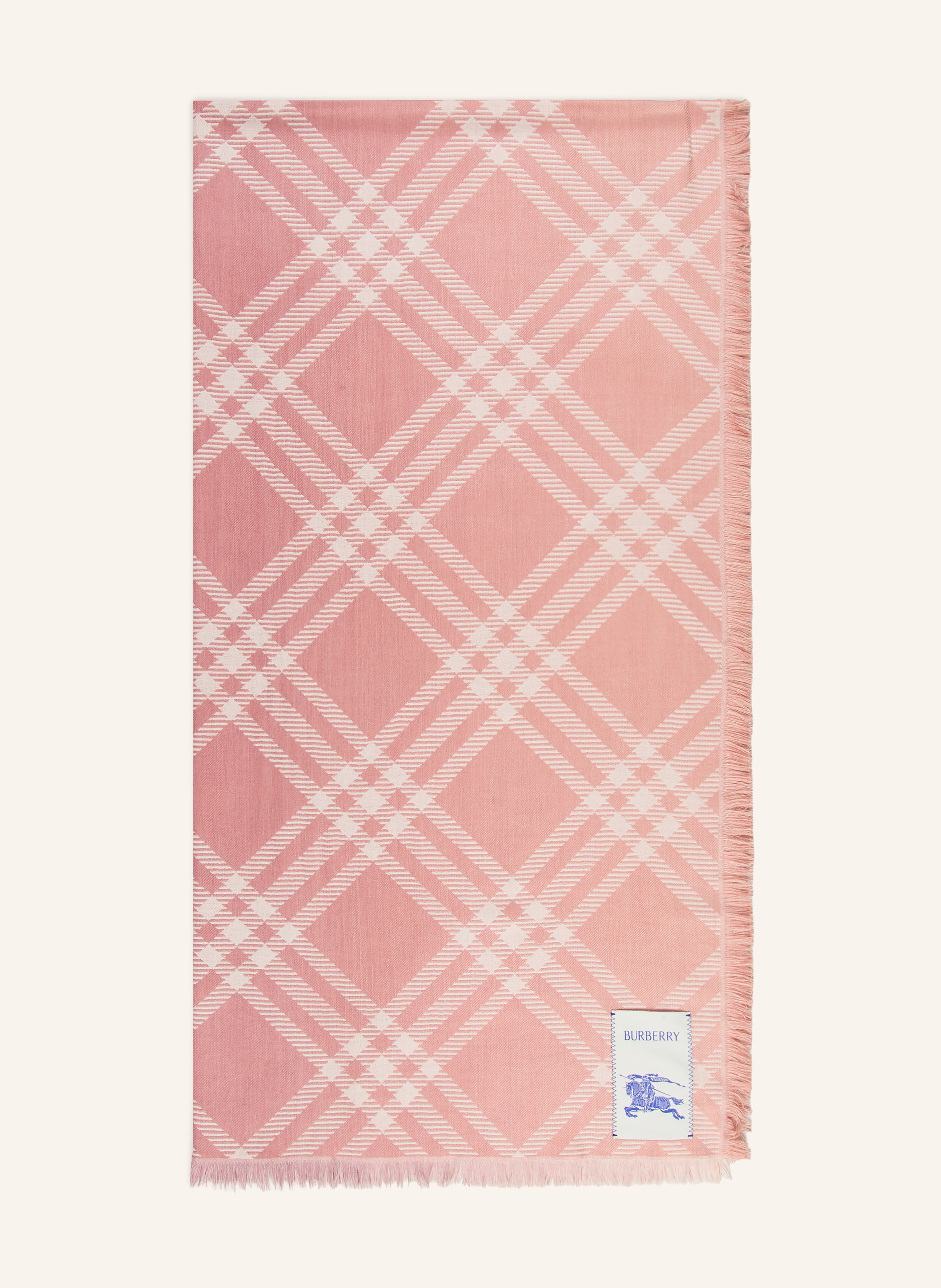 BURBERRY Schal mit Seide