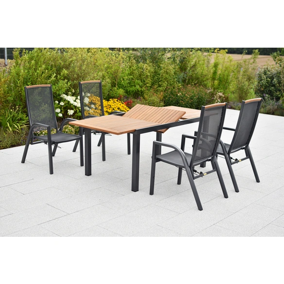 Gartenmöbel-Diningset »Tilos«, 5 tlg., 4 Sitzplätze, Aluminium