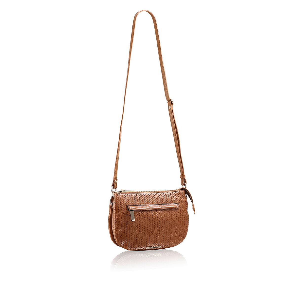 Russell & Bromley ZIP AROUND Woven Crossbody Bag