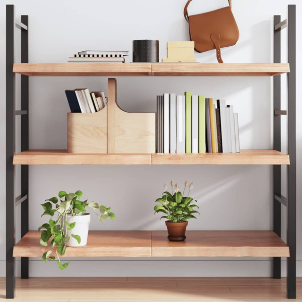 VidaXL Półka brązowa 120x60x(2-4) cm
