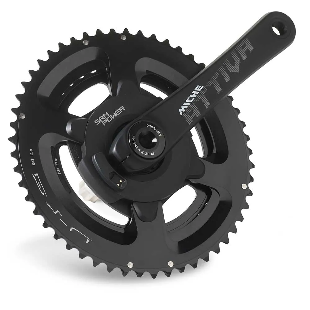 Miche Attiva crankset with power meter