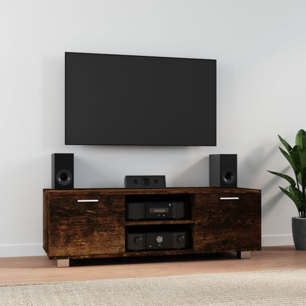 Szafka Pod Telewizor Szafka RTV Półka Stolik Telewizyjny 120x40.5x35 cm