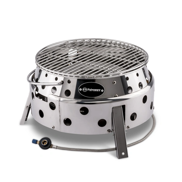 Gasgrill, 3,8 kW, Edelstahl