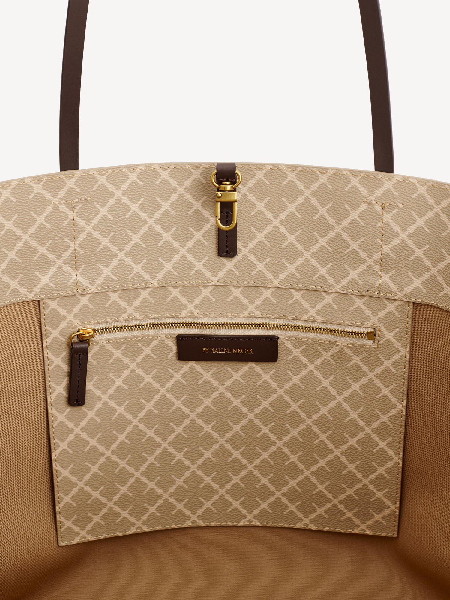 Abi tote bag med print