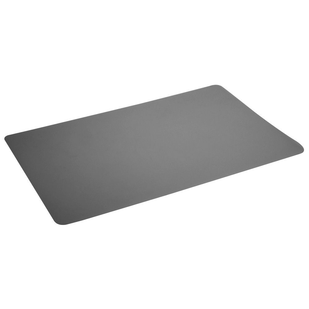 Set de table restangulaire plastique gris