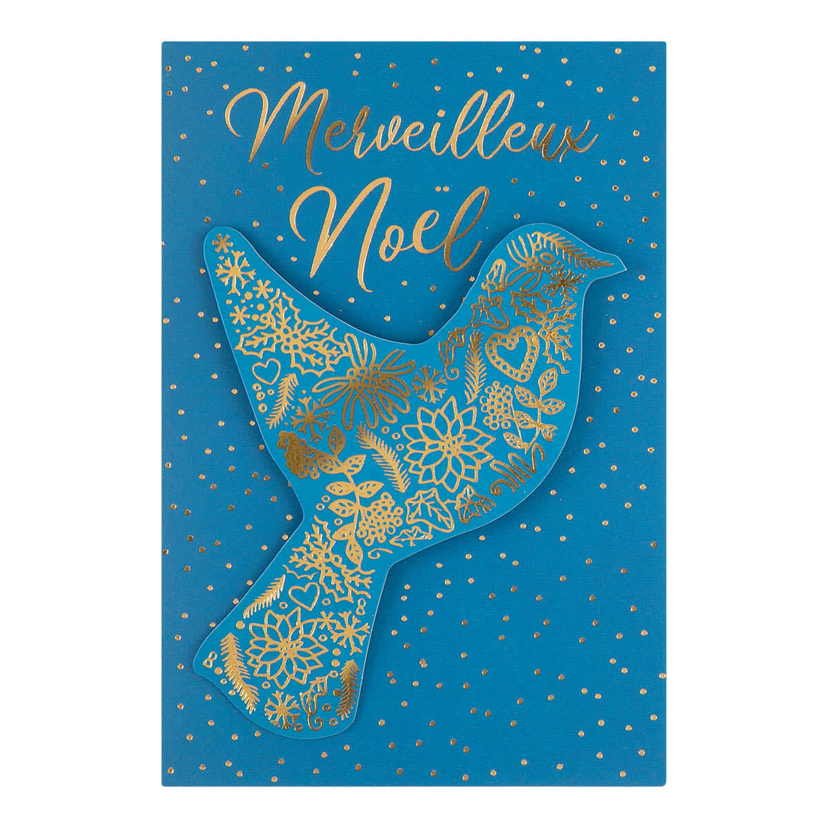 - Carte De Vœux Noël Chic Oiseau