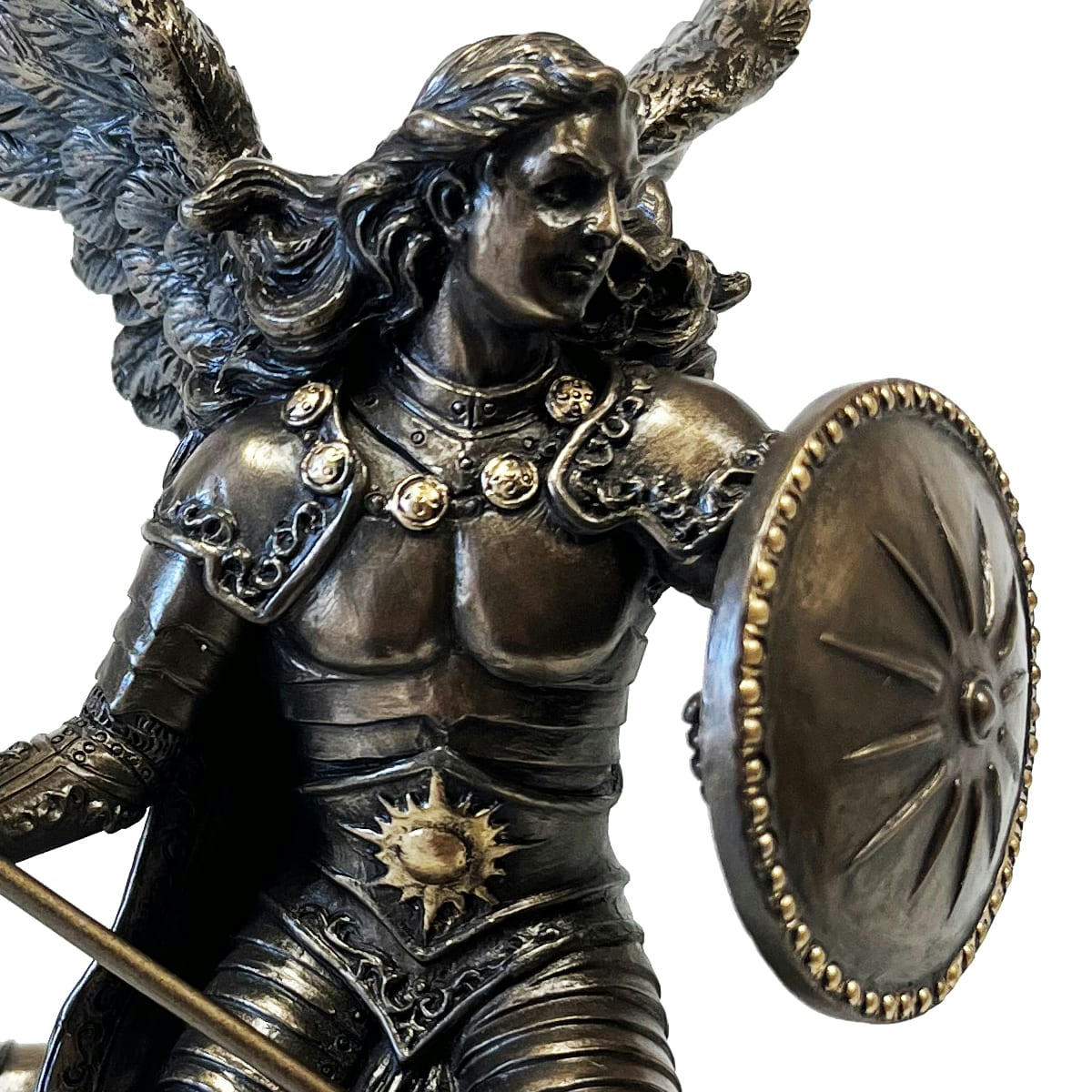 - Statuette raphaël en bronze coulé à froid