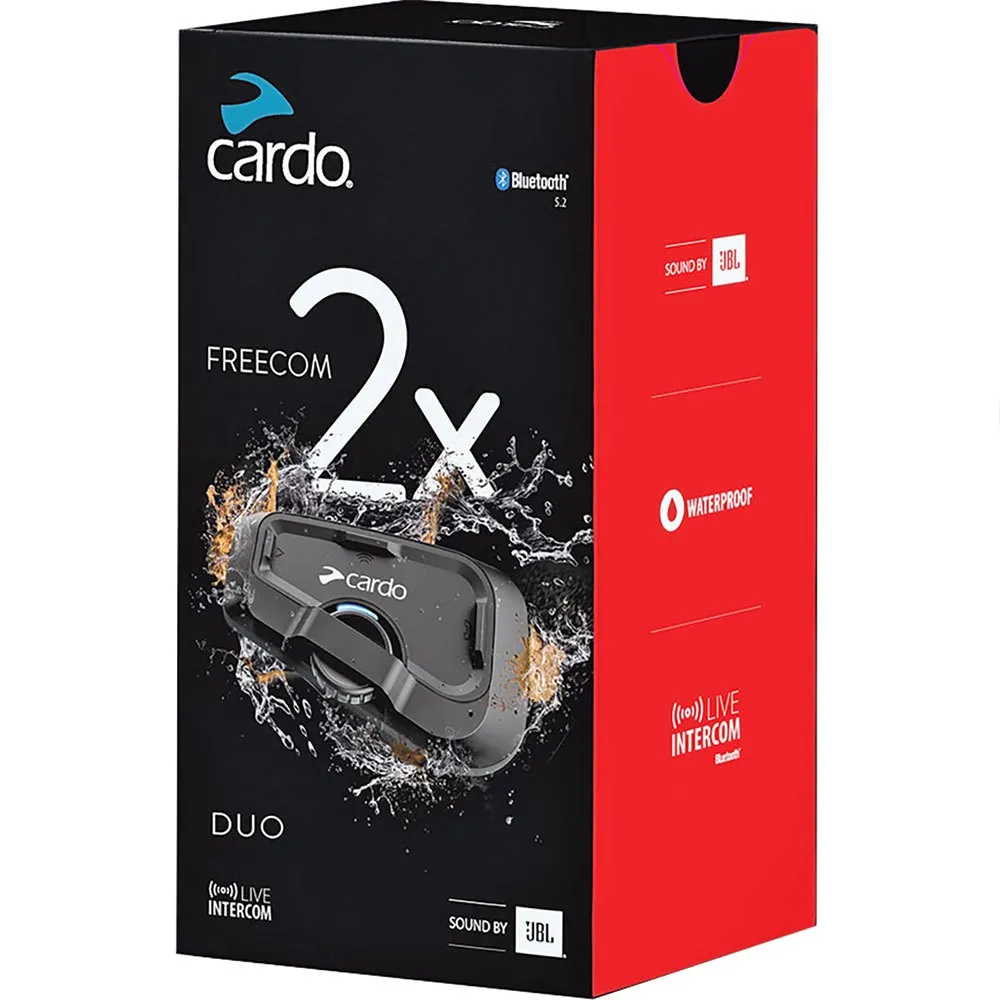 Cardo Freecom 2X Intercom 2 units