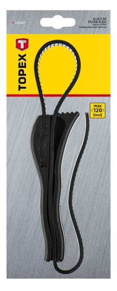 Klucz do filtra oleju, o max. 120 mm, TOPEX 37D207