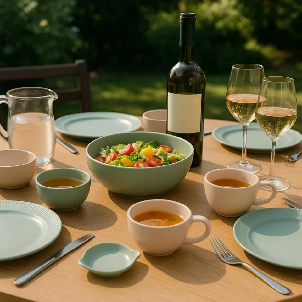 OTIX Dinerborden 6 Stuks Aurora - Multikleur