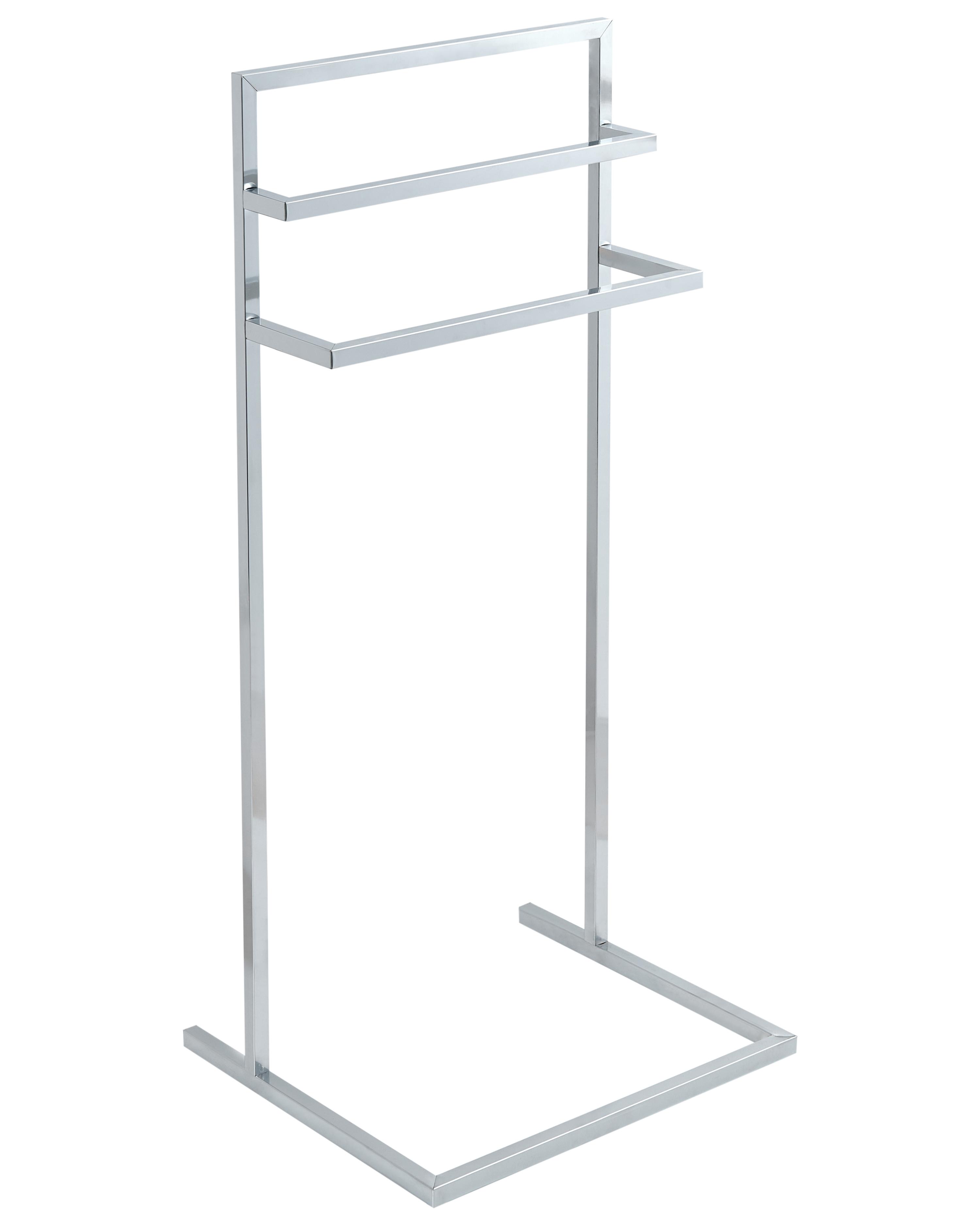 Towel Stand MELINCUE Metal Silver