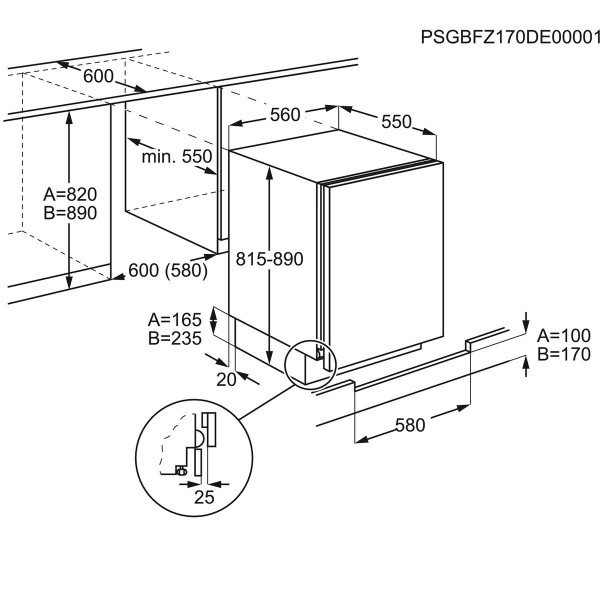 Zamrażarka szafowa Electrolux LYB2AE82S 1szt.