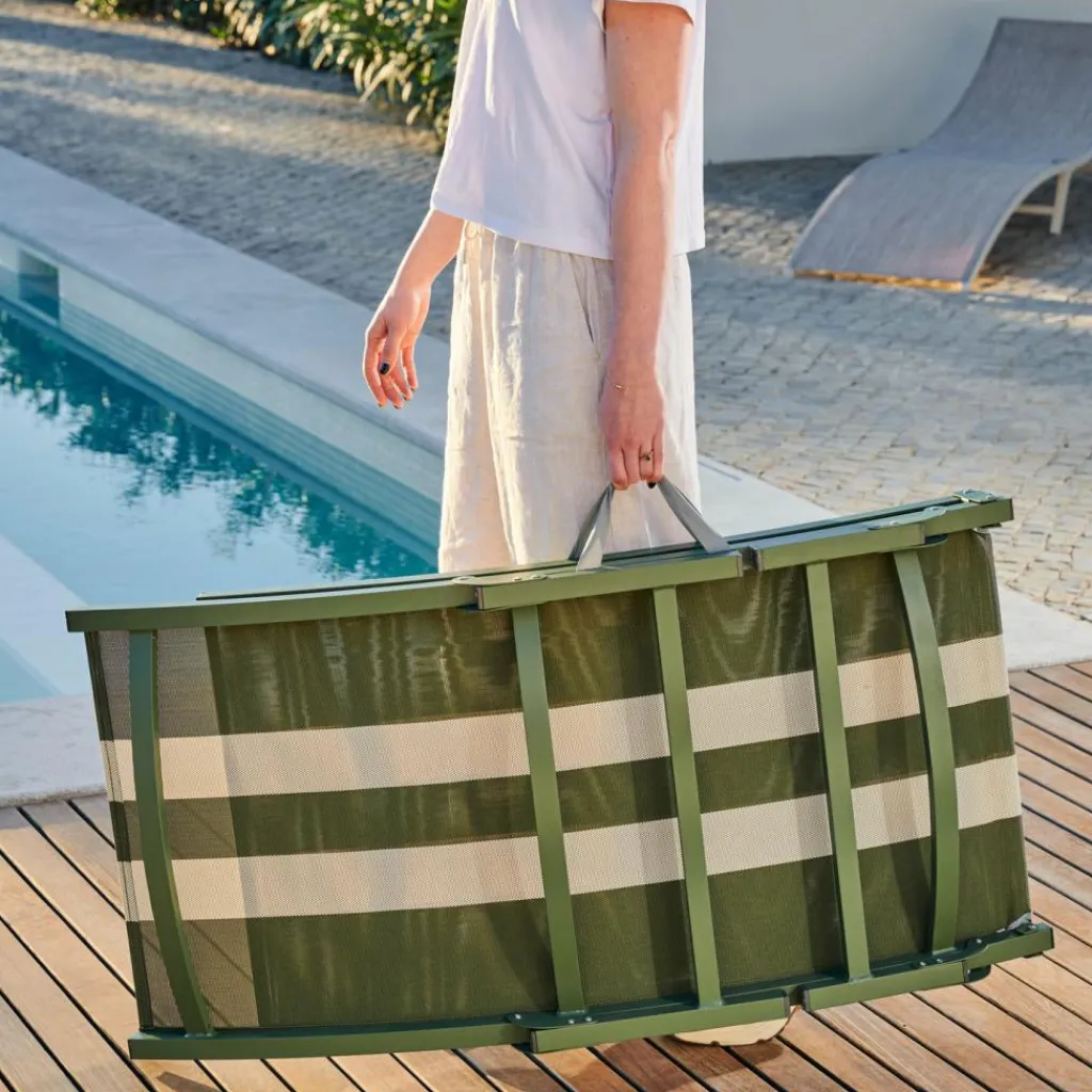 Chaises Longues^CASA SILVES Chaise Longue Set De 2 Kaki Ray