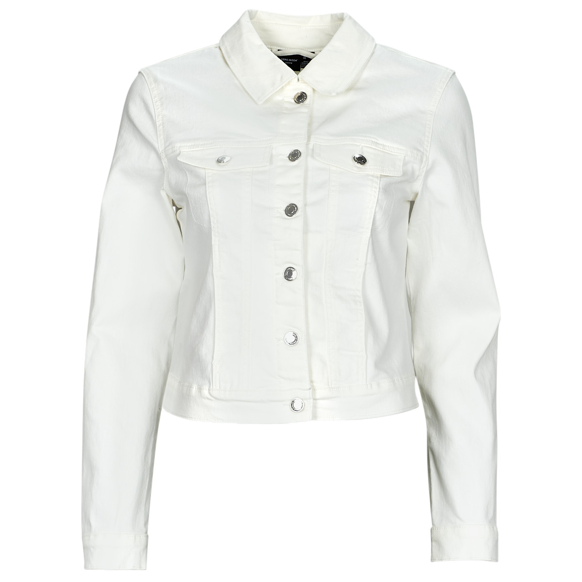 Vero Moda - VMLUNA LS SLIM DNM JACKET MIX GA NOOS - White