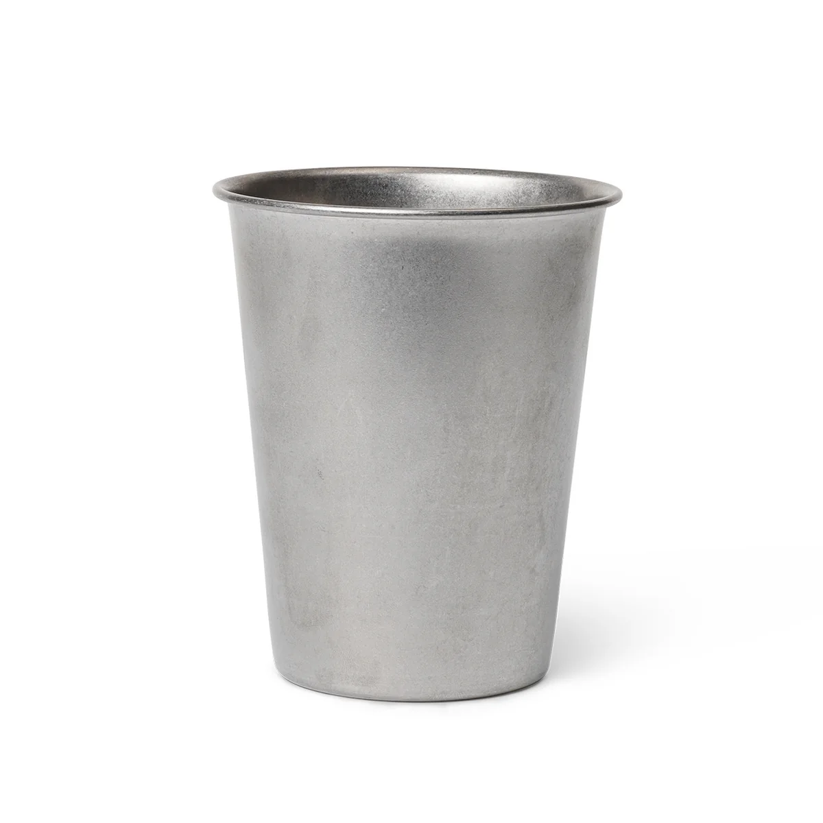 Ferm Living - Tumbled Becher, Edelstahl