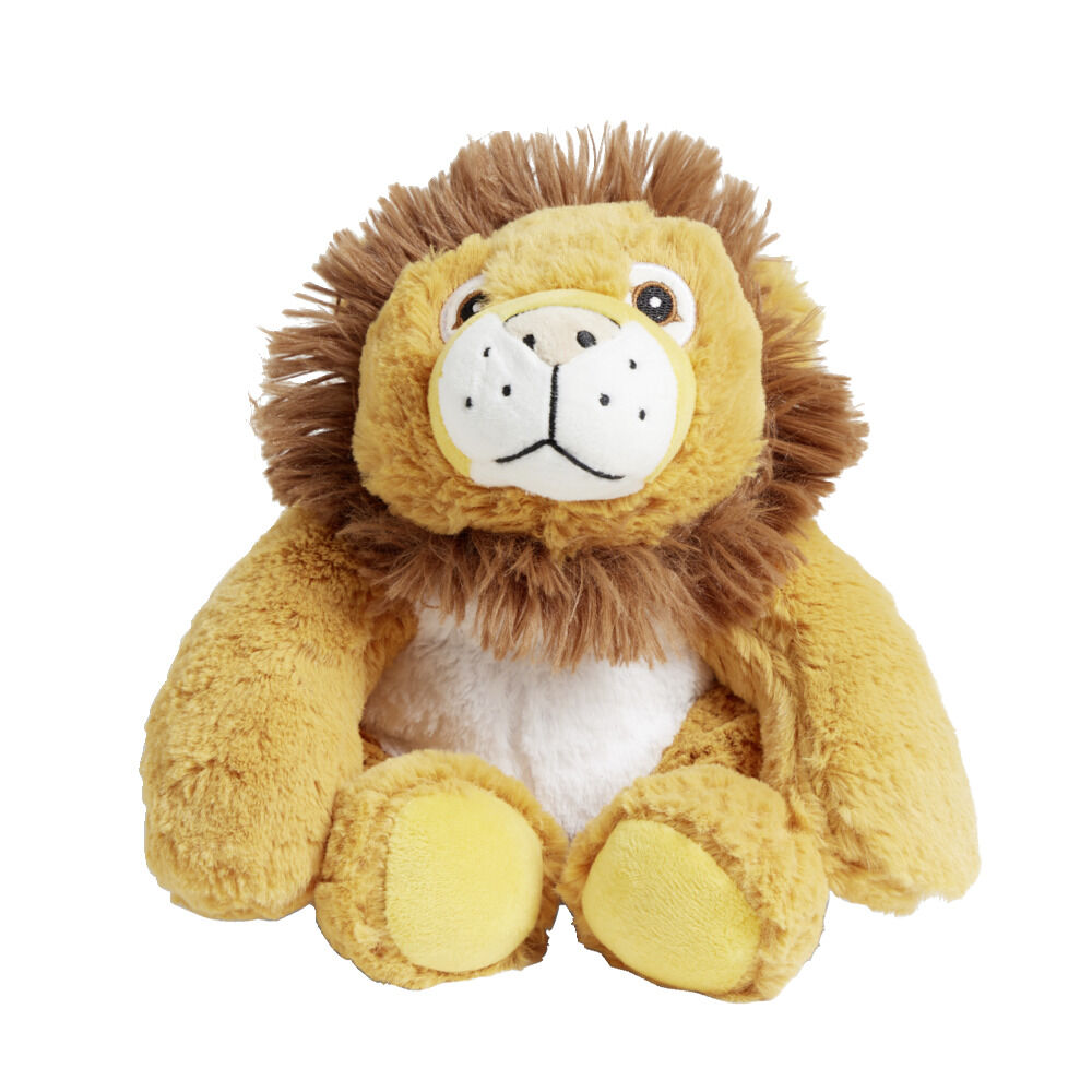 Bouillotte peluche lion H30x15cm