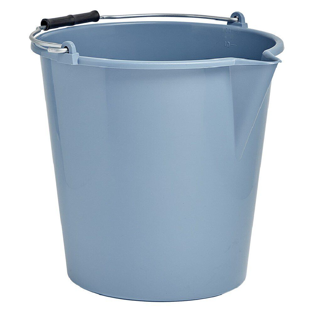 Seau plastique luxe 11 litres