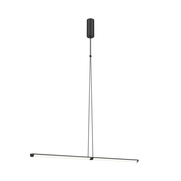 Lampa wisząca SUPERSYMMETRY czarno-biała LED 1x18W 4000K 850lm Maytoni