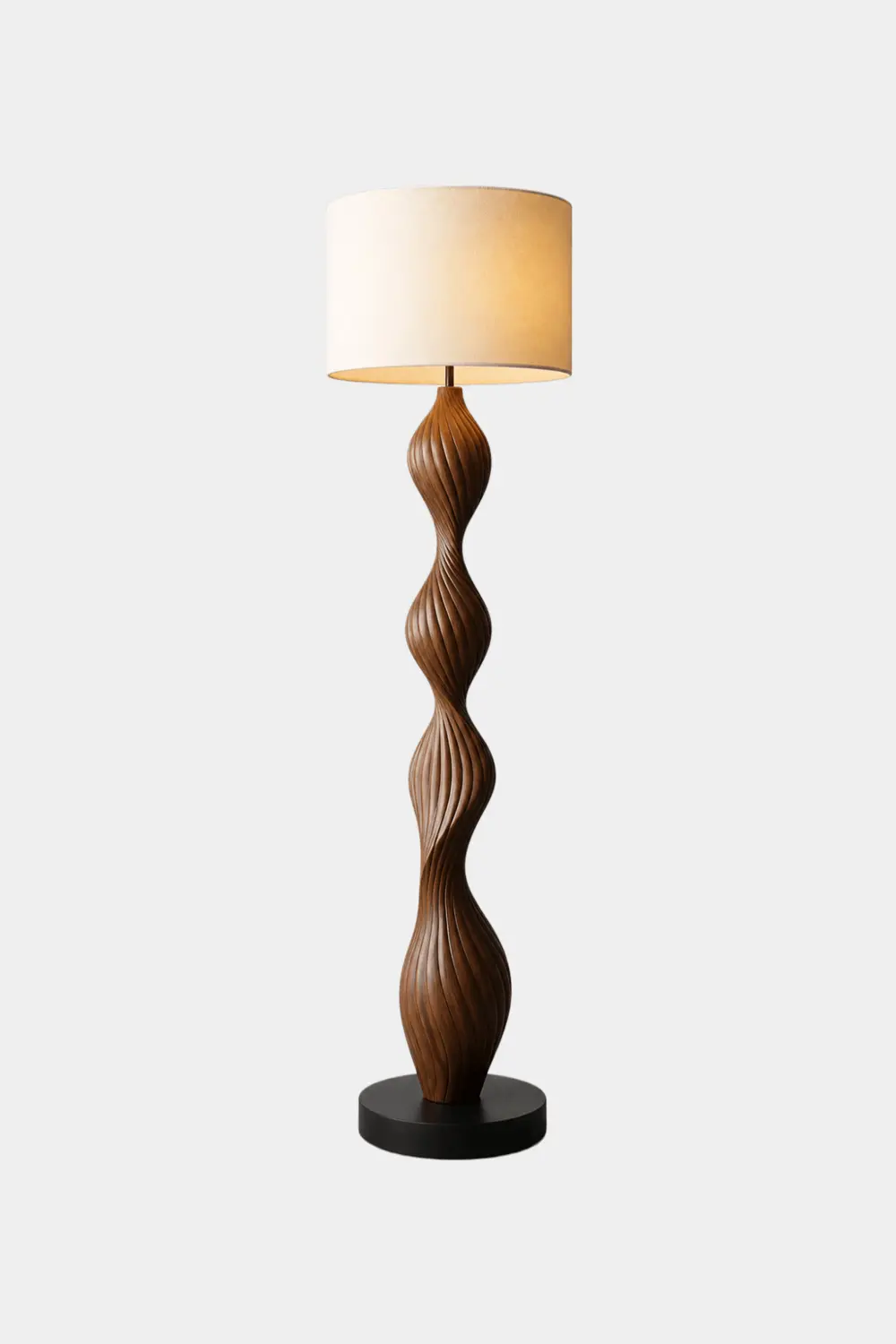 Wooden Art Lamp #LF142