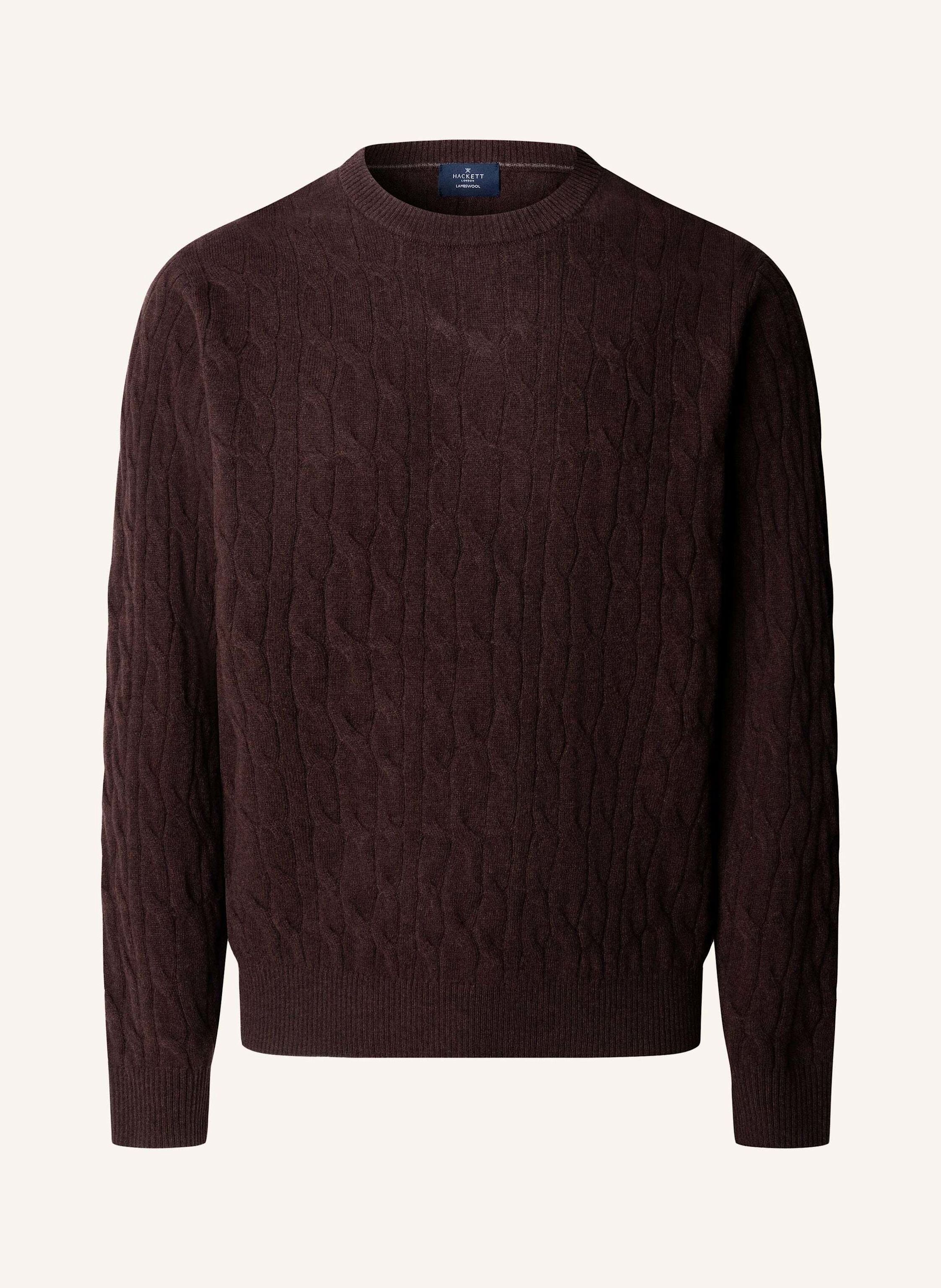 HACKETT LONDON Pullover LAMBSWOOL CABLE CREW