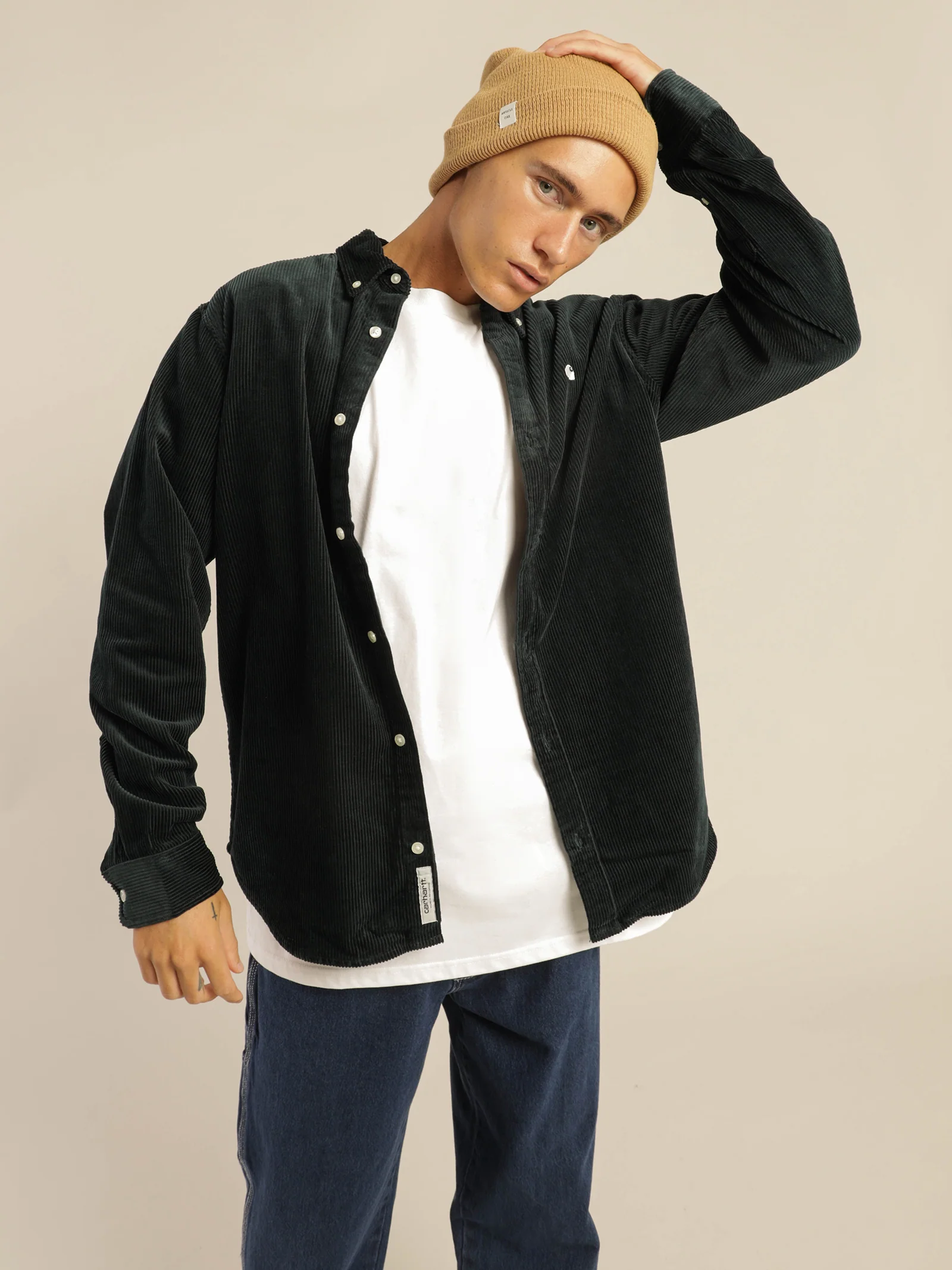 Long Sleeve Madison Cord Shirt