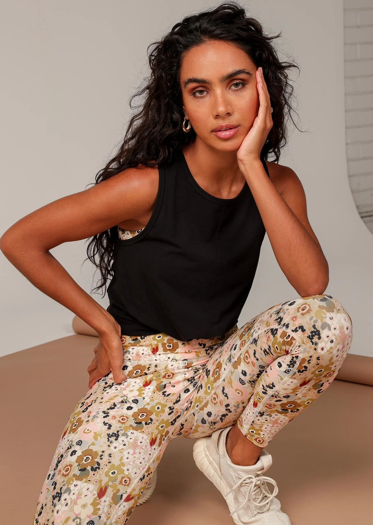 Flawless Cropped Active Tank