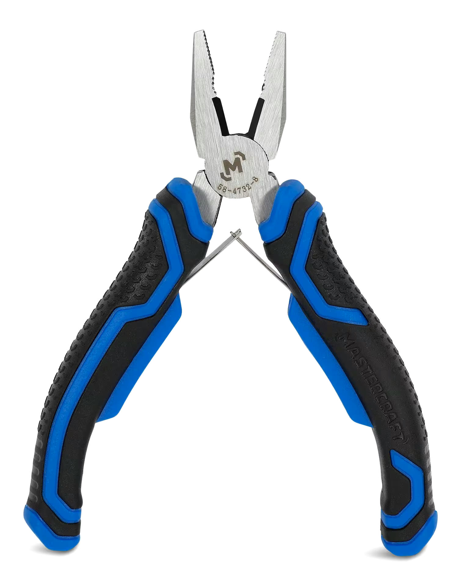 Mastercraft Mini Linesman Pliers, Comfort Grip, Micro Chrome Finish, High Carbon Steel, 4.5-in