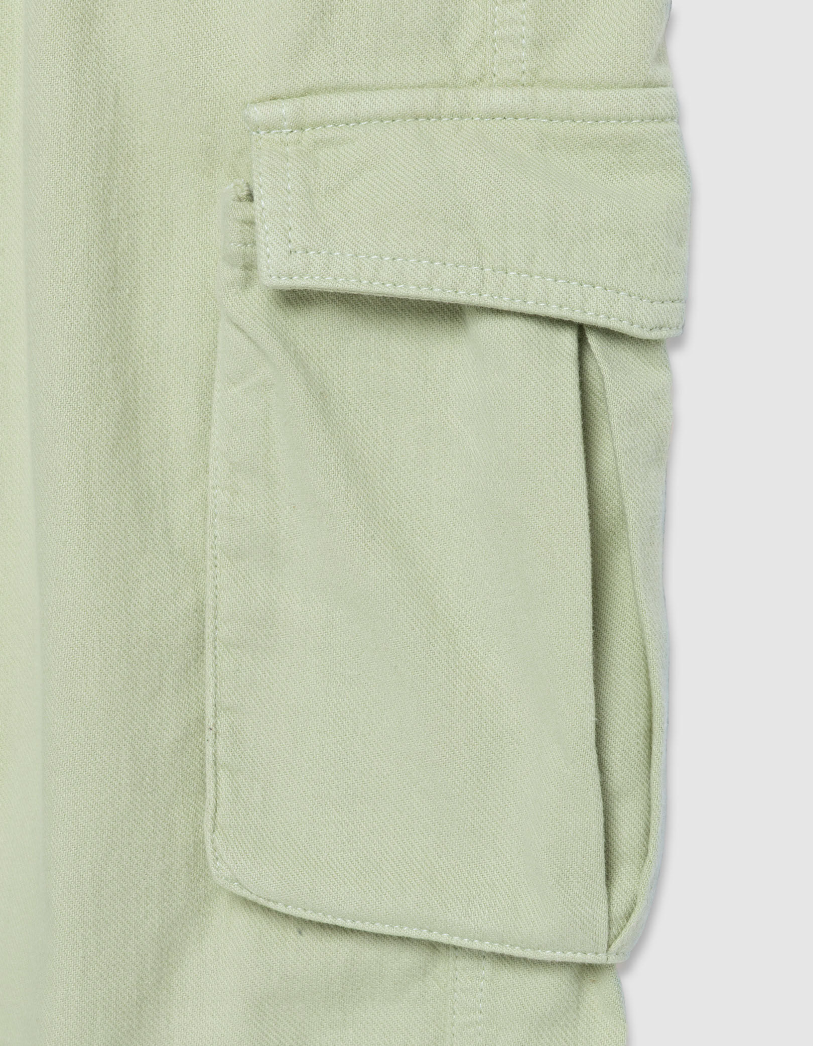 Combinaison en jean vert amande esprit battle Femme