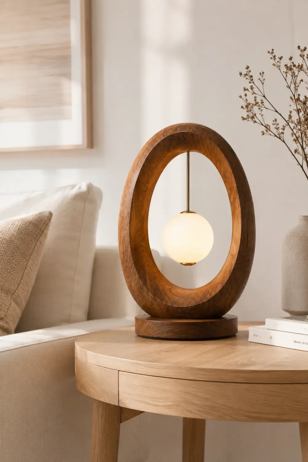 Wooden Art Lamp #WL127
