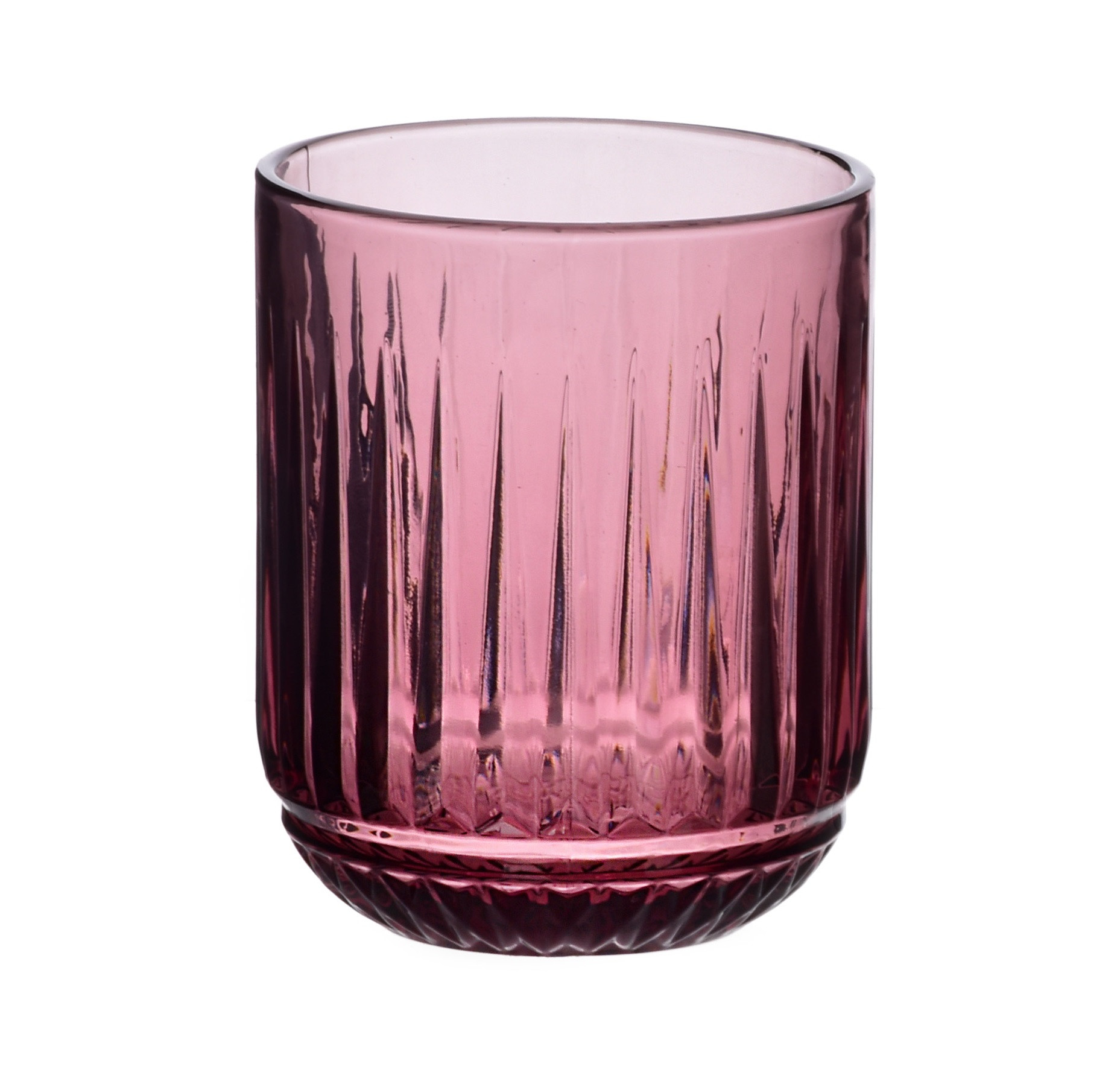 ELISE PURPLE Komplet 4 szklanek 260ml