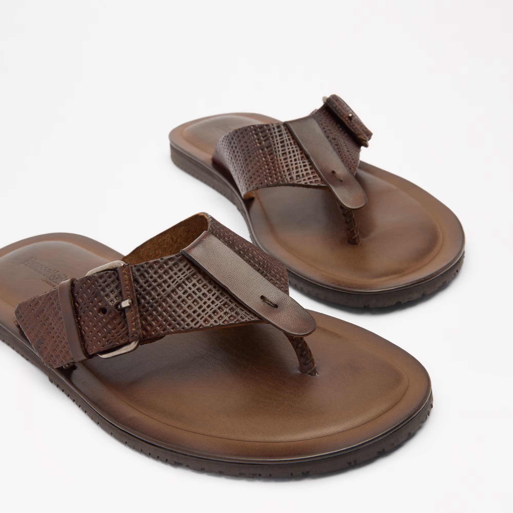 Buckle Up<br>Toe-Post Buckle Sandal