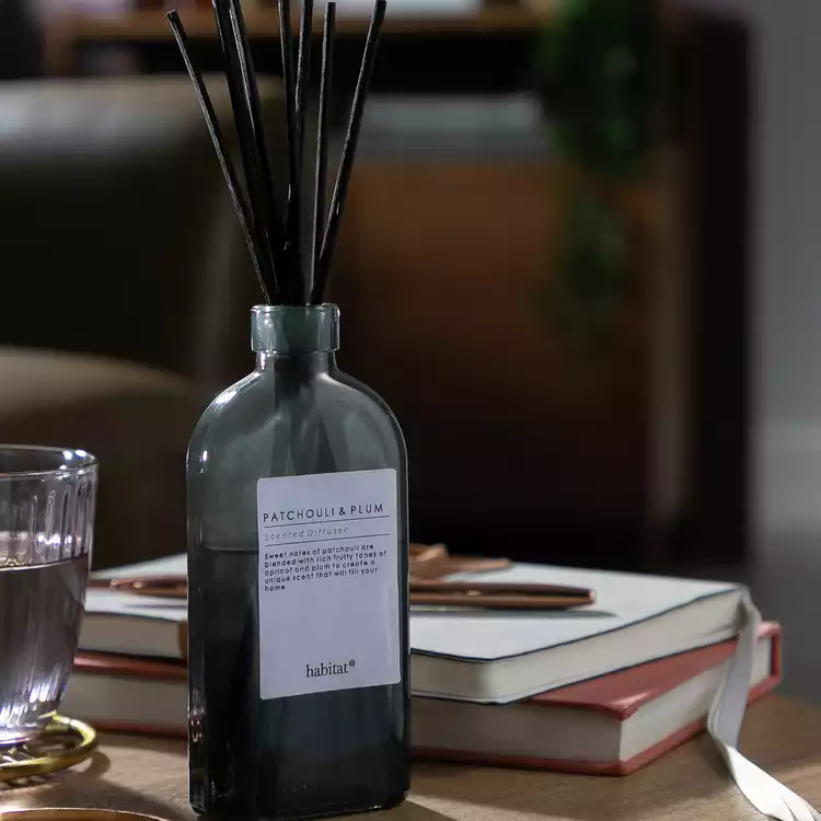 Habitat 150ml Reed Diffuser - Patchouli & Plum