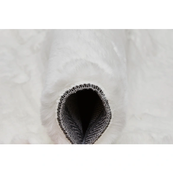 Teppich »Loano rund«, 80 cm, rund, weiß