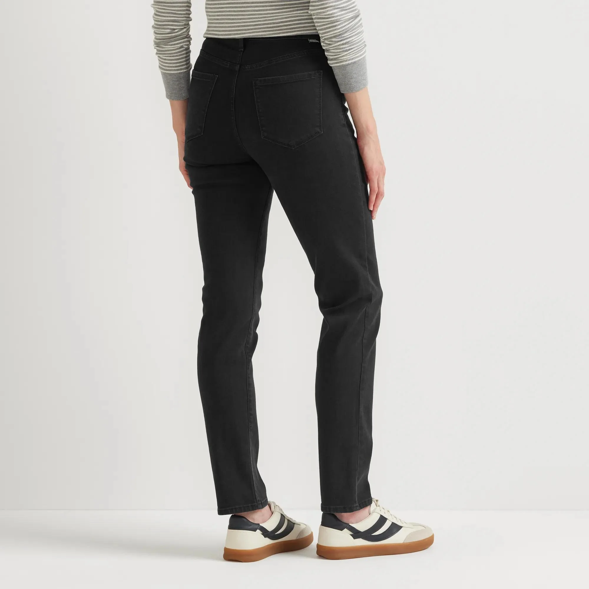 Women's Venture Stretch High-Rise Straight Leg Jeans