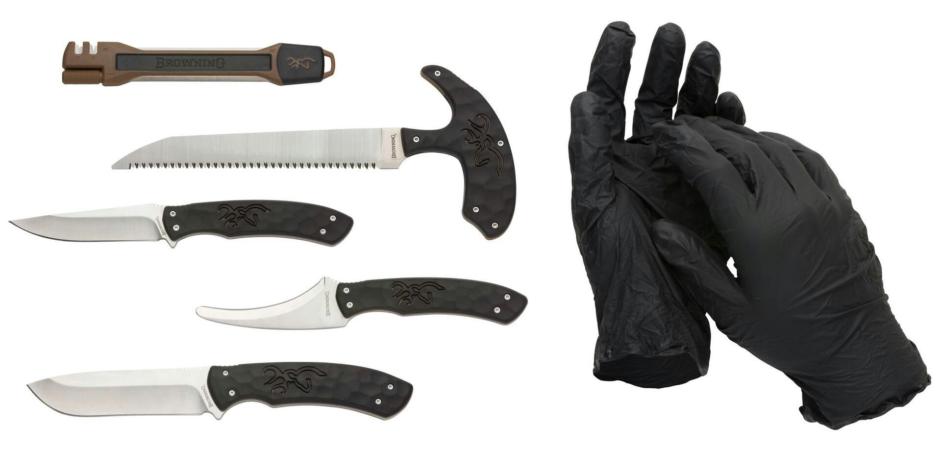 Browning Primal Hunting Knife Processing Combo, 6-Pc