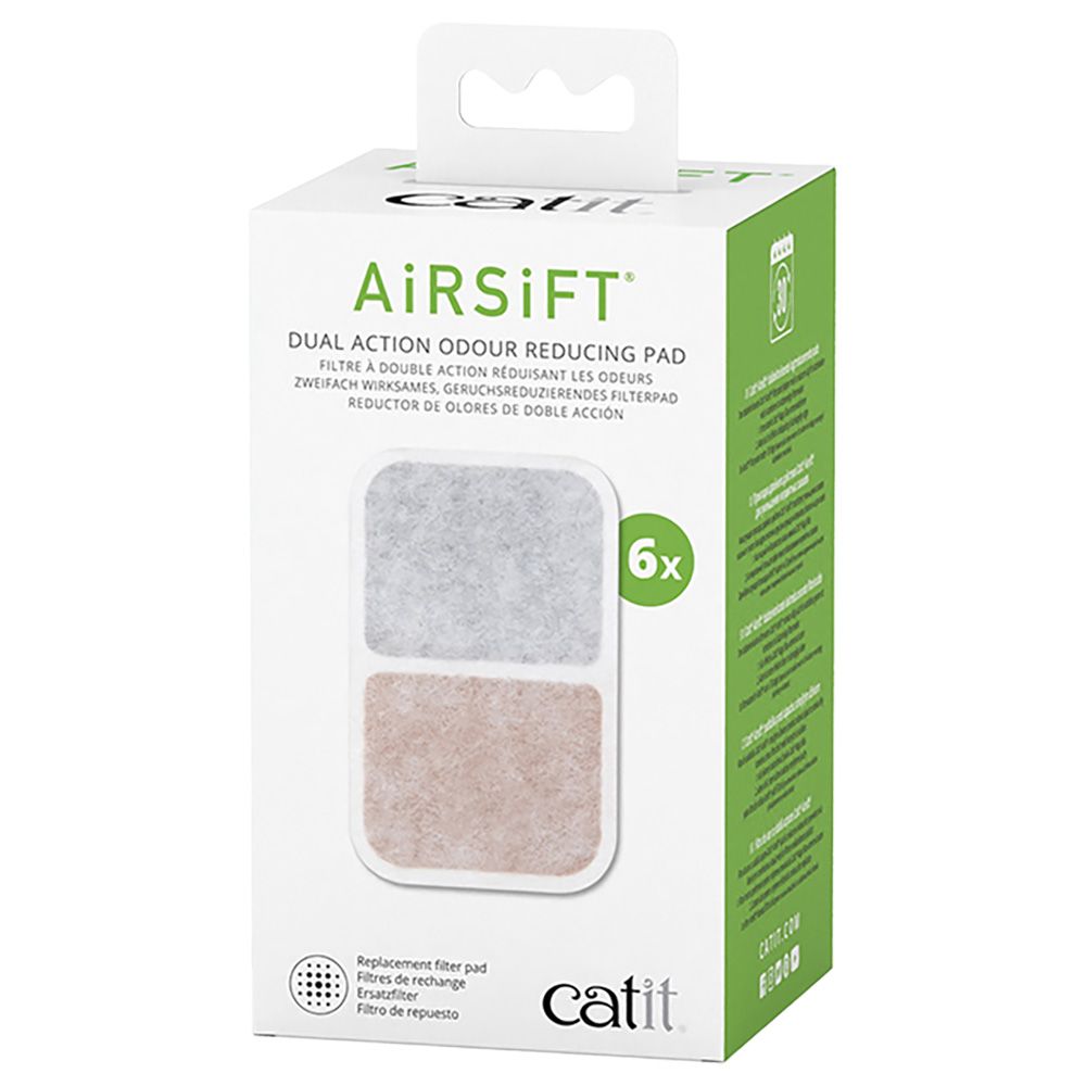 Catit Airsift Dual Action Odour Reducing Pad
