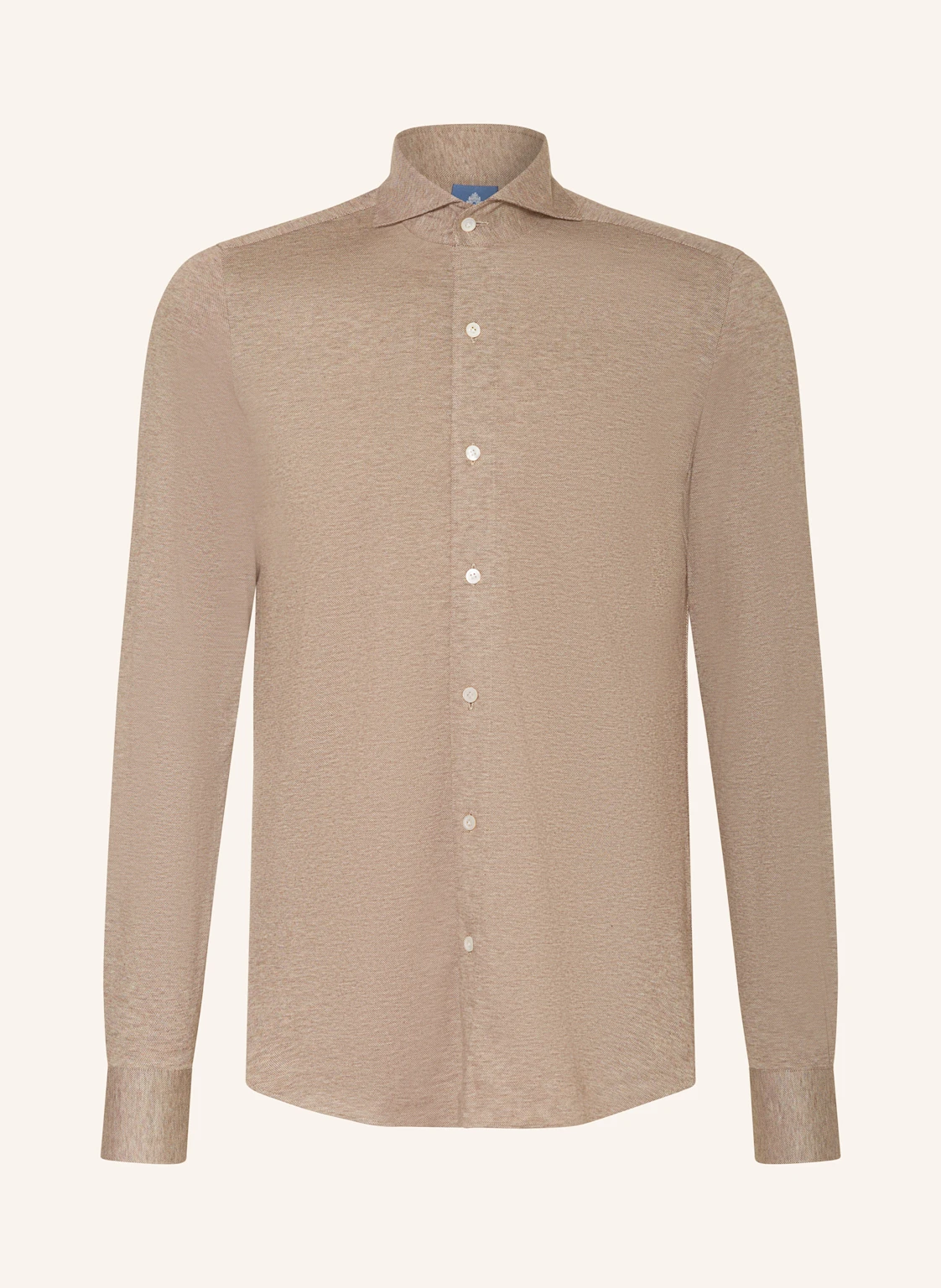 FINAMORE 1925 Piqué-Hemd TORONTO SERGIO Slim Fit