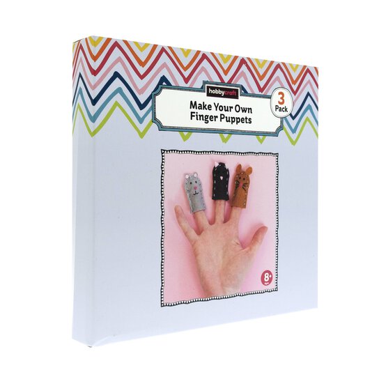Make Your Own Felt Finger Puppets Kit