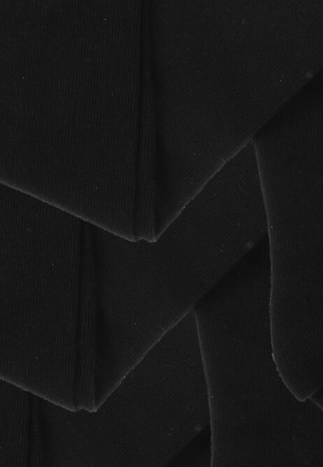 Girls 3pk Black School Tights
