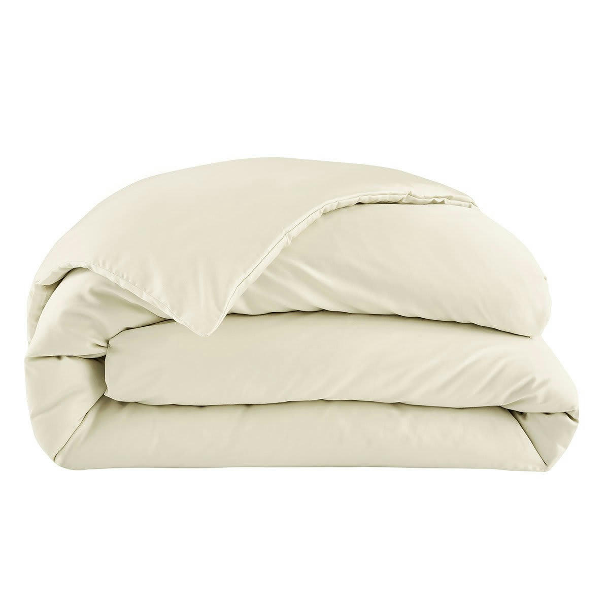 ECLAT - Housse de couette satin sable 200x200 cm